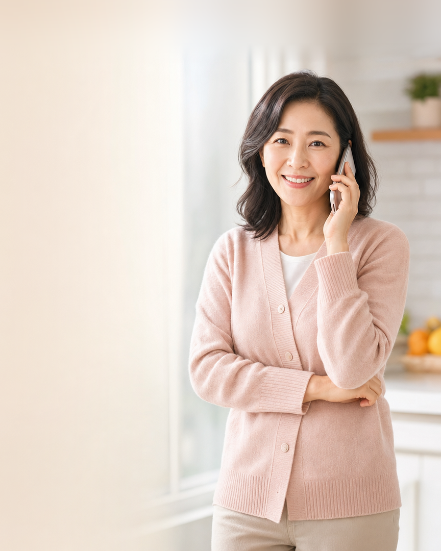 다음머니 평촌카드깡 상담 전화를 거는 고객
